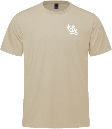 Sentier International des Appalaches Québec - S05650 T-shirt 50/50 unisexe - SE. S16460 (AVG) + S16461 (DOS)