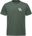 Sentier International des Appalaches Québec - S05650 T-shirt 50/50 unisexe - SE. S16460 (AVG) + S16461 (DOS)